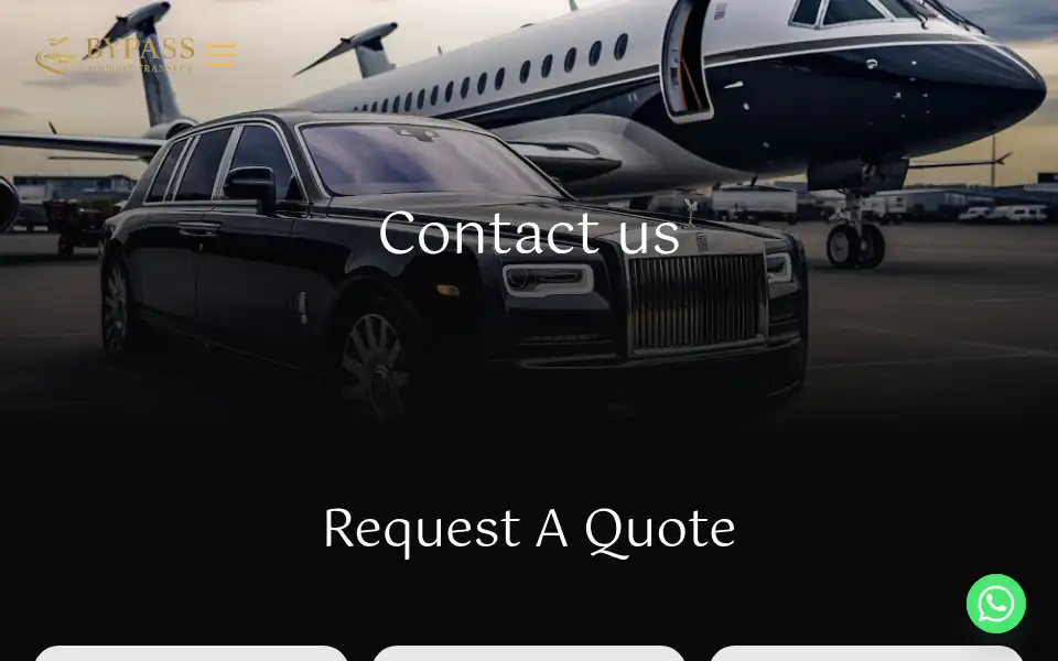 Screenshot of bypassairporttransfer.com