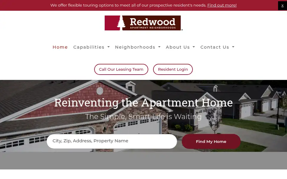 Screenshot of byredwood.com