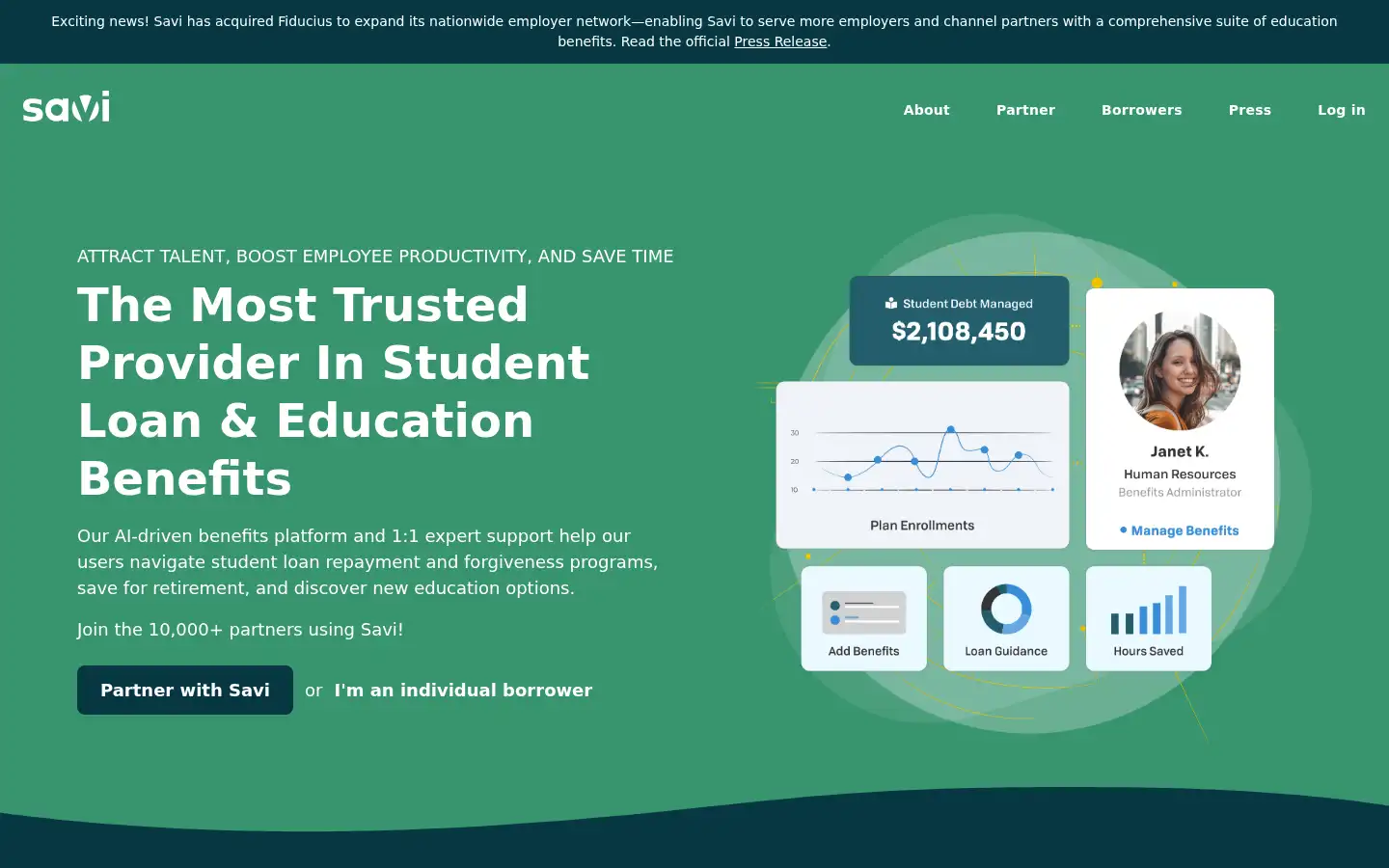 Screenshot of bysavi.com