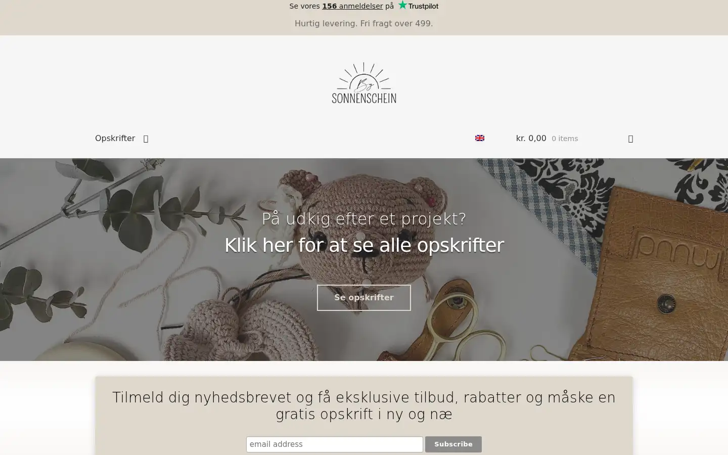 Screenshot of bysonnenschein.dk