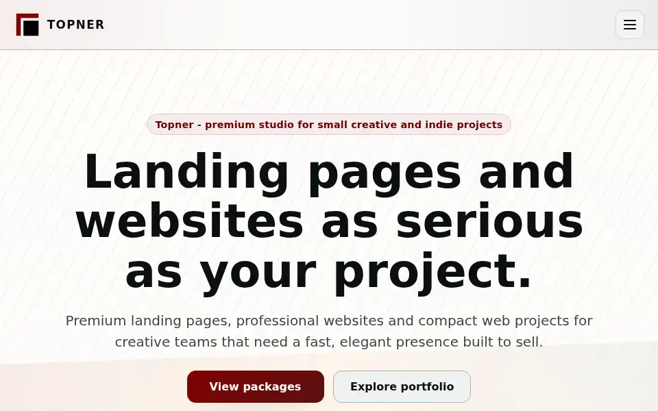 Screenshot of bytopner.com