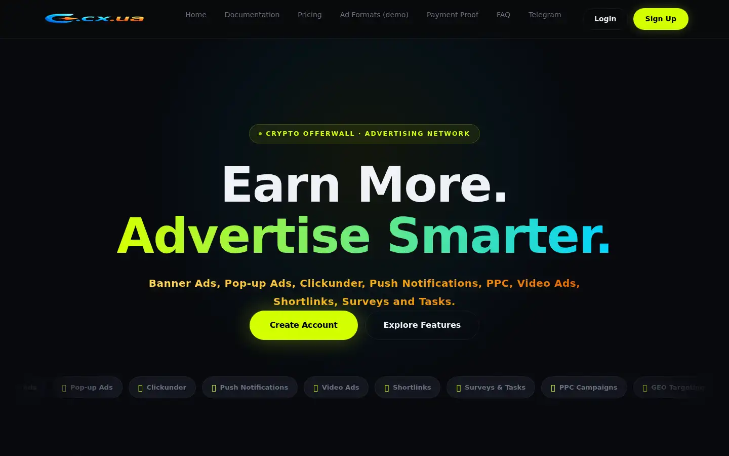 Screenshot of c.cx.ua