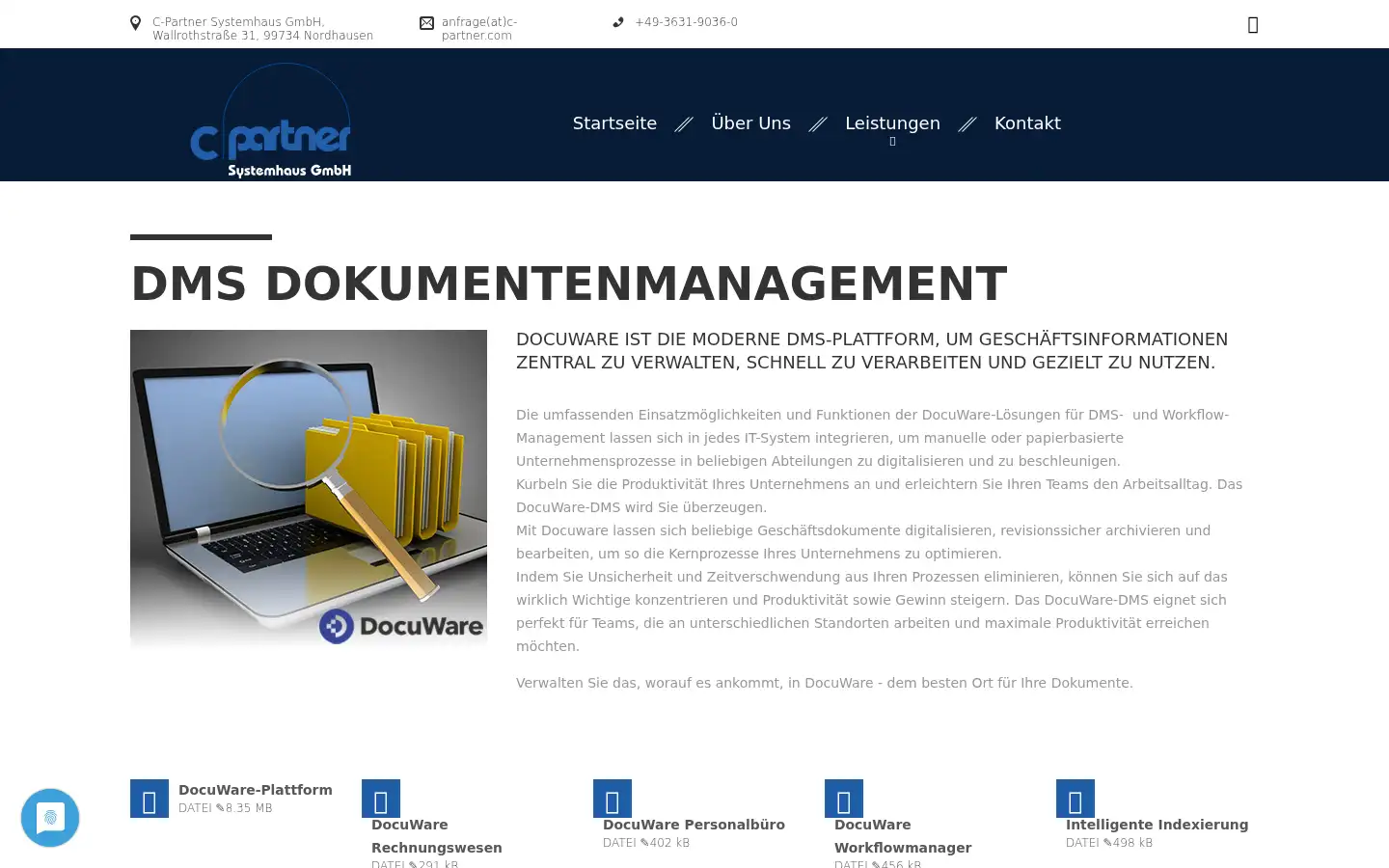 Screenshot of c-partner.com