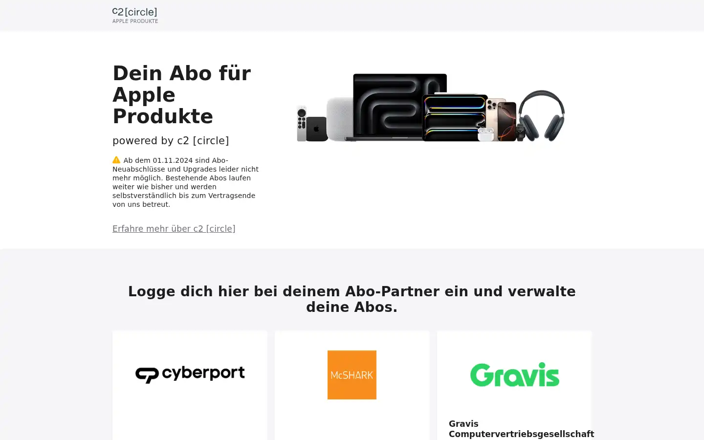 Screenshot of c2-circle.com