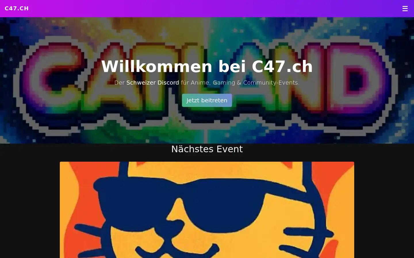 Screenshot of c47.ch