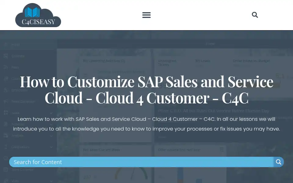 Screenshot of c4ciseasy.com
