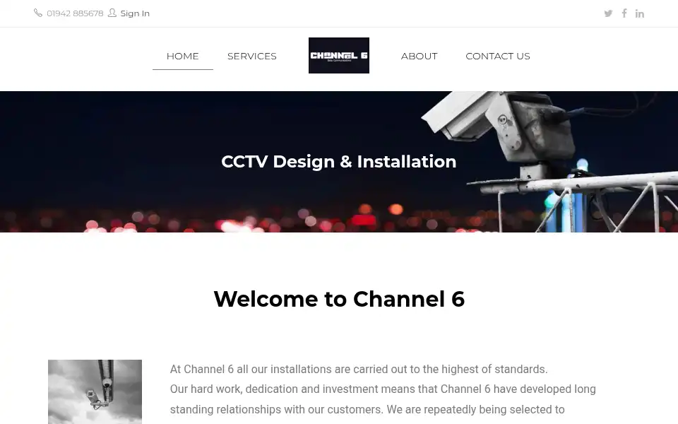 Screenshot of c6e.co.uk