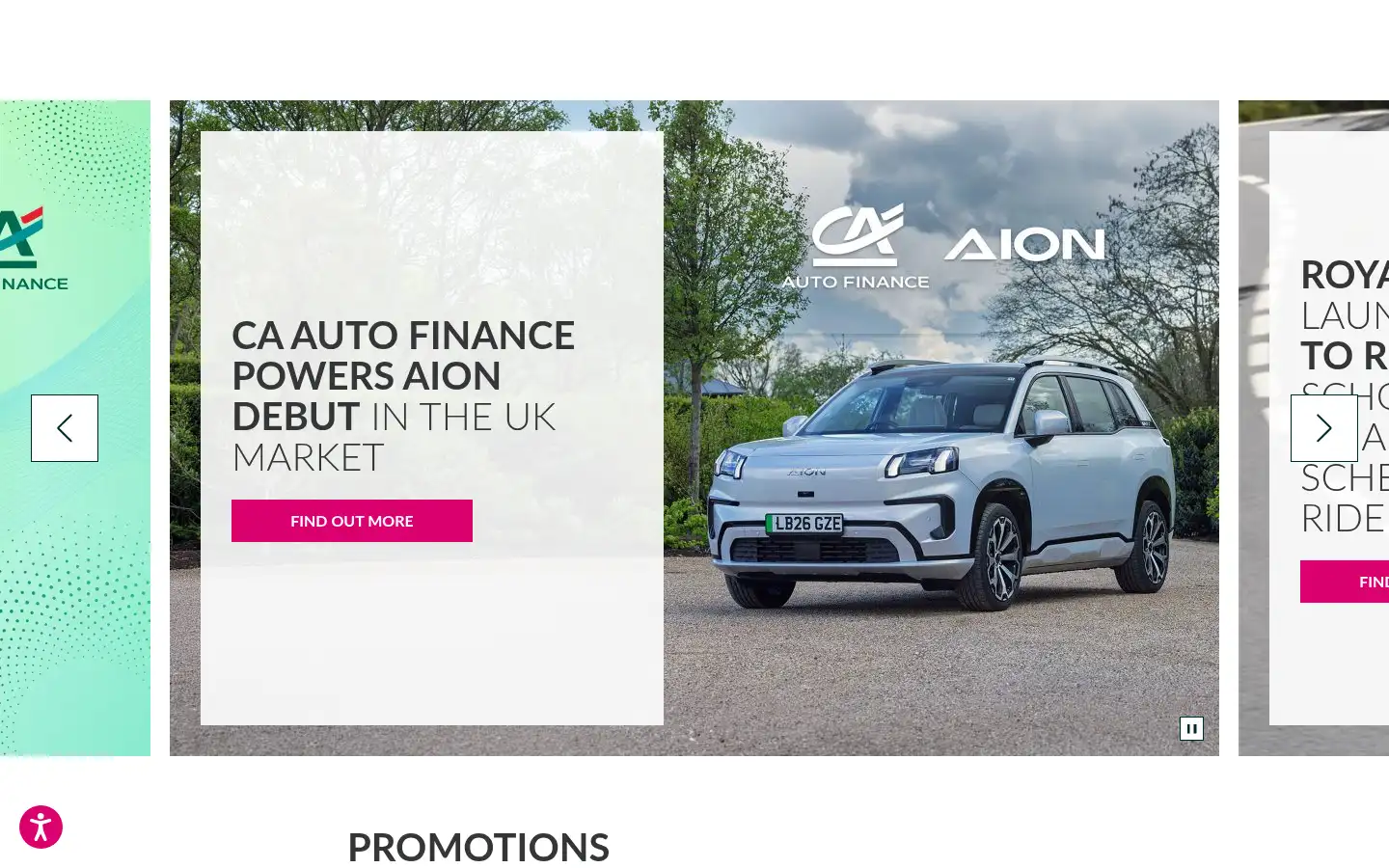 Screenshot of ca-autofinance.co.uk
