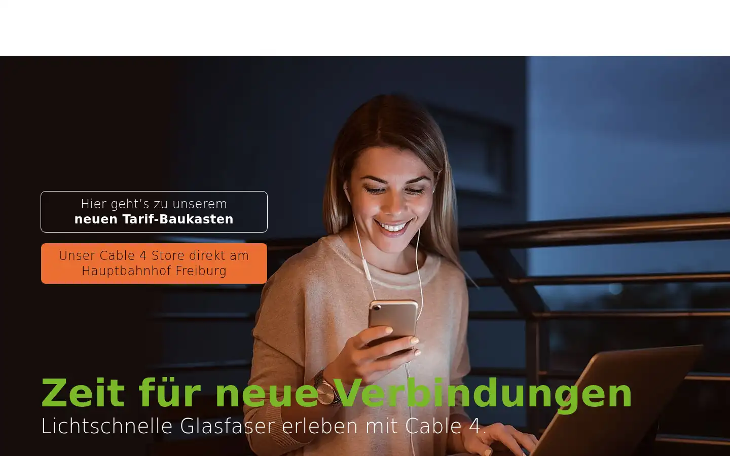 Screenshot of cable4.de