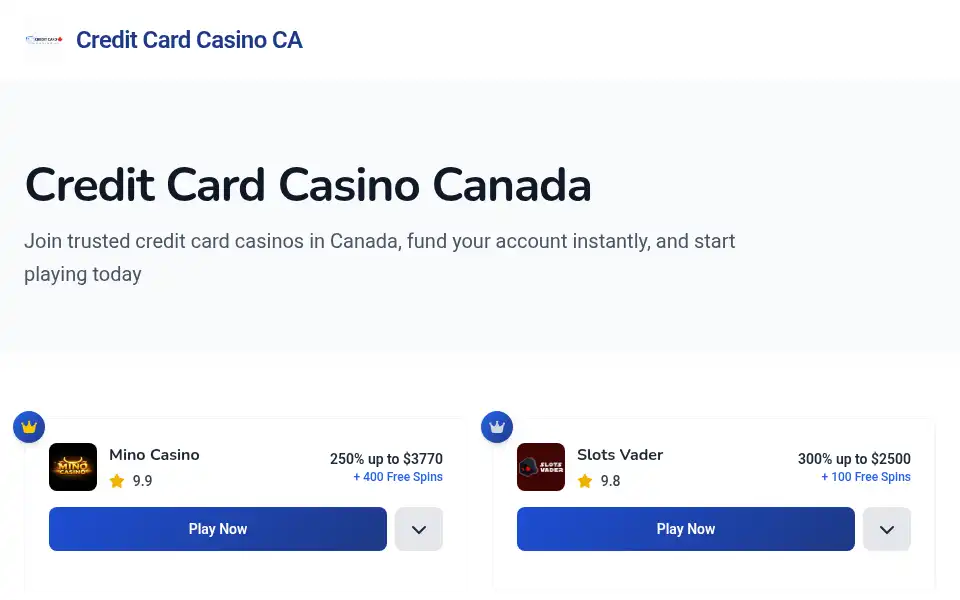 Screenshot of cacrcardcasino.site
