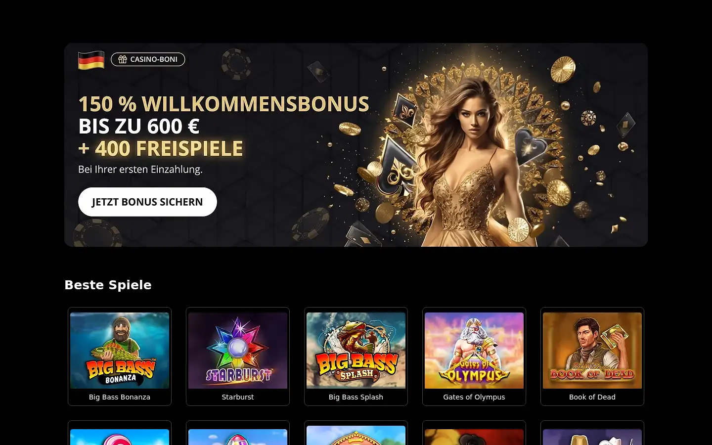 Screenshot of cafedelrey.de