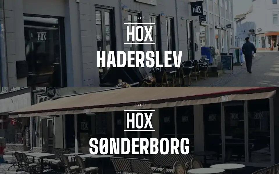 Screenshot of cafehox.dk