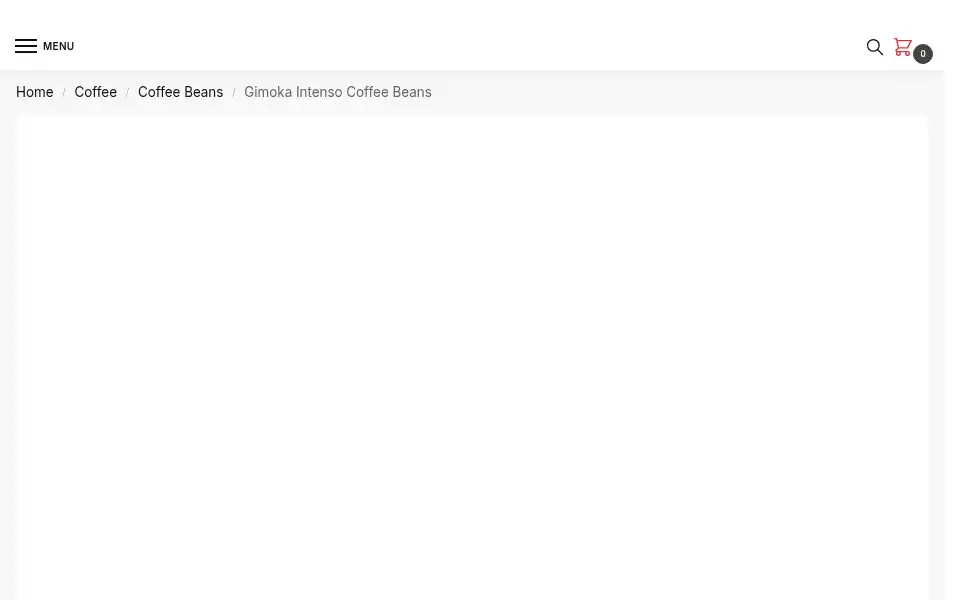 Screenshot of caferico.co.uk