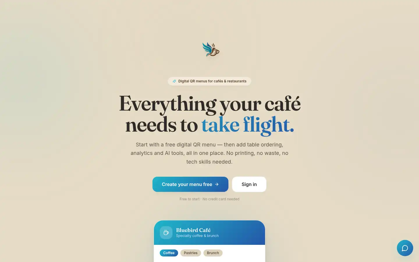 Screenshot of cafly.app
