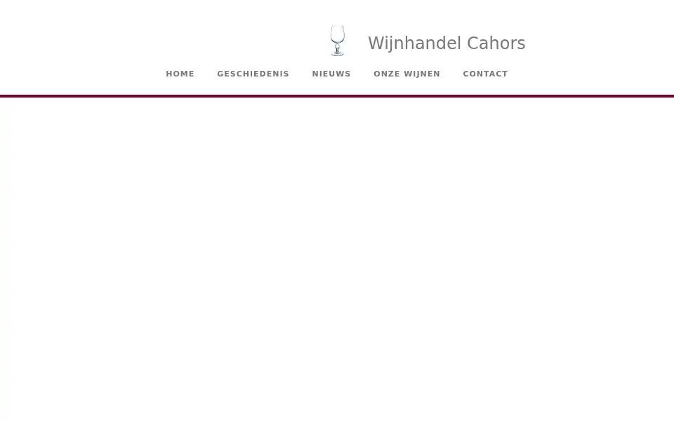Screenshot of cahors.nl
