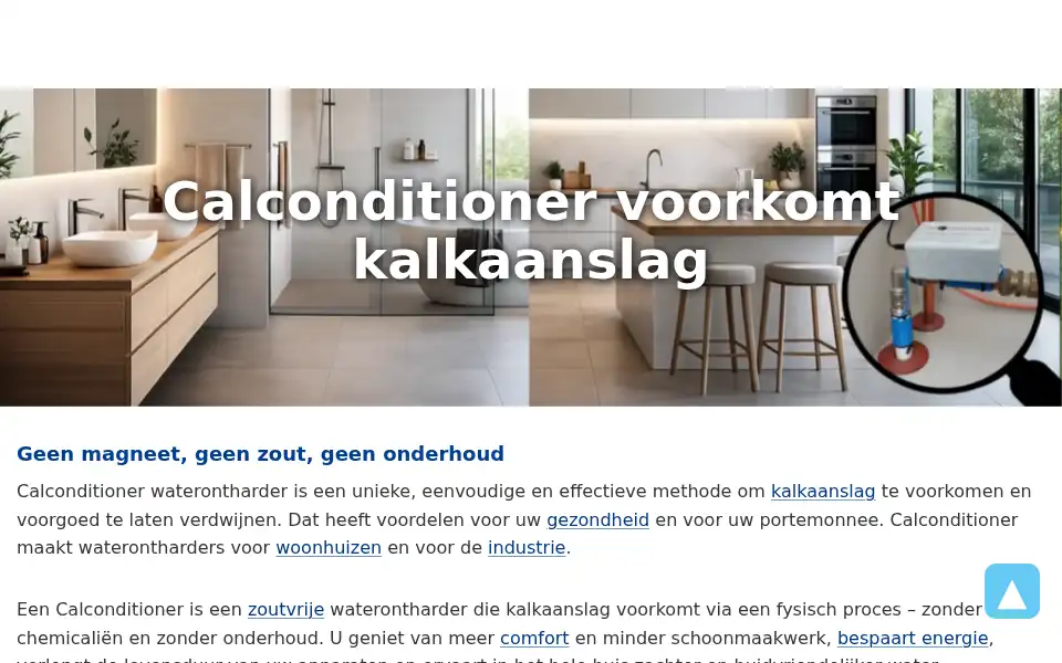 Screenshot of calconditioner.nl