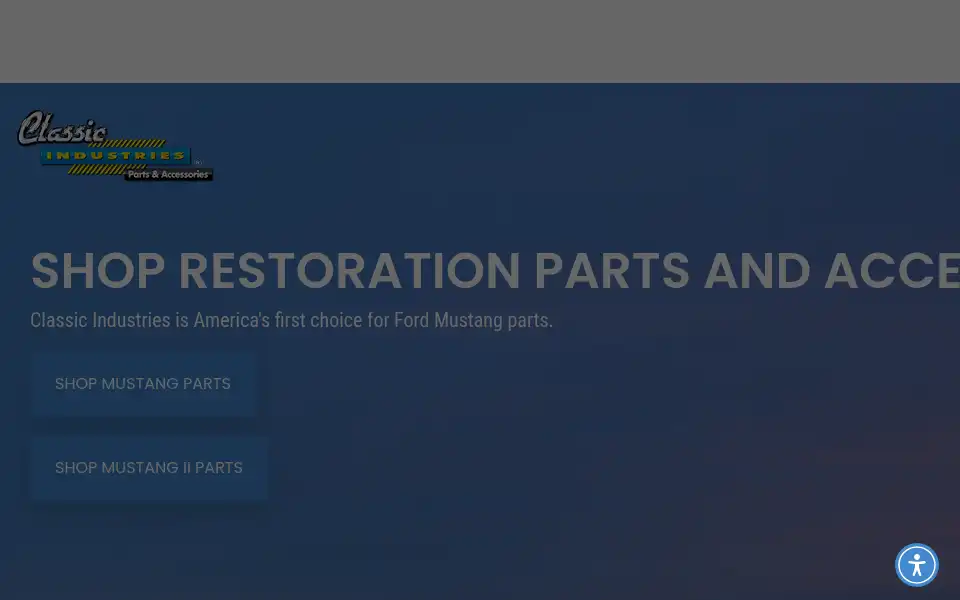 Screenshot of californiamustang.com