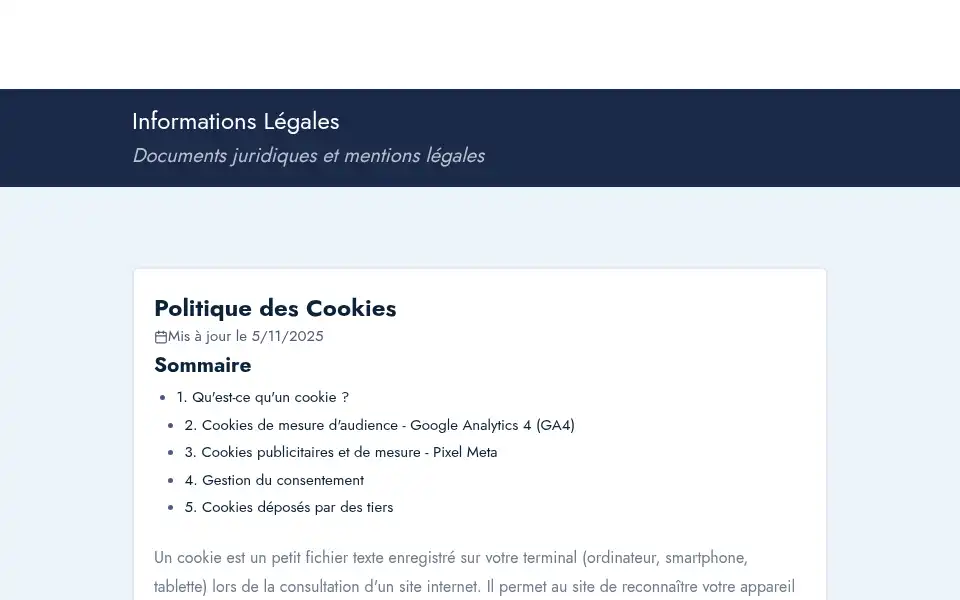 Screenshot of callalawyer.fr