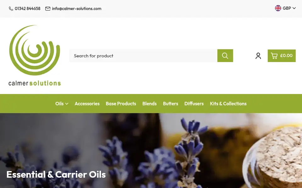 Screenshot of calmersolutionsltd.co.uk