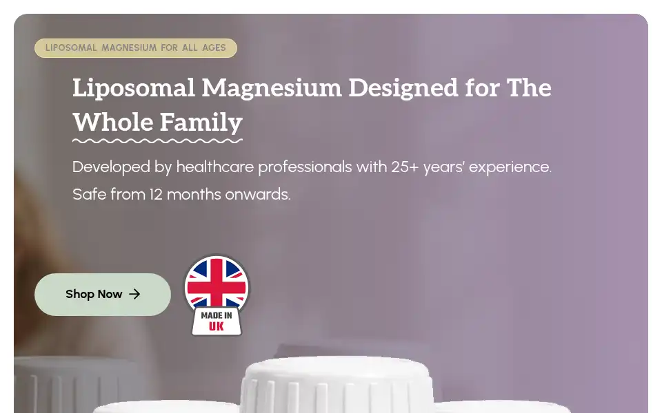 Screenshot of calmnutrition.co.uk