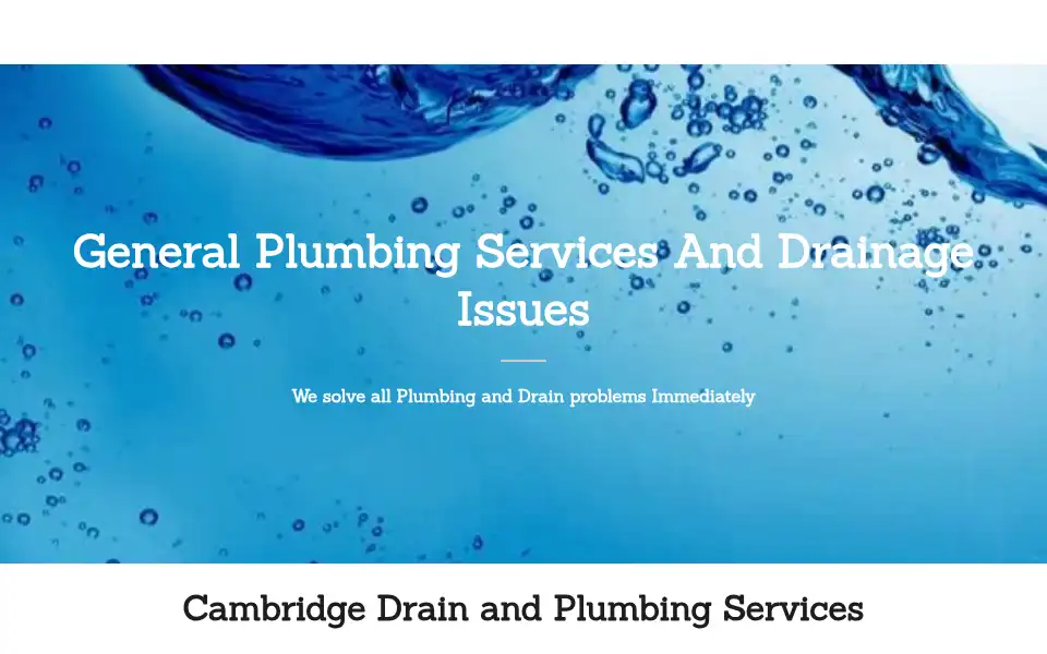 Screenshot of cambridge-drains.co.uk