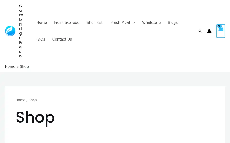 Screenshot of cambridgefresh.co.uk