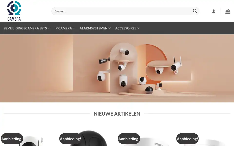 Screenshot of cameranl.com