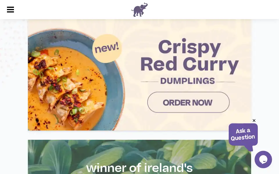 Screenshot of camile.ie