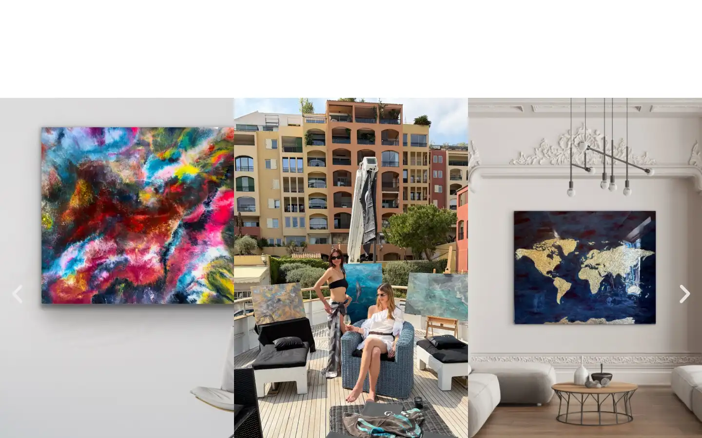 Screenshot of camillaghione.com