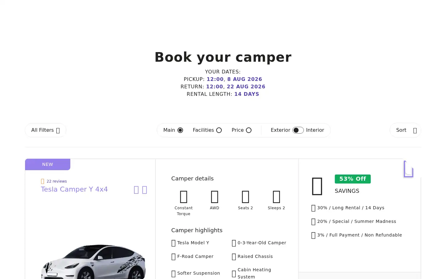 Screenshot of campeasy.com