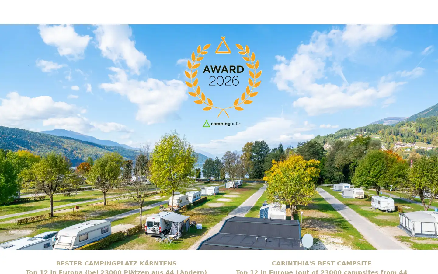 Screenshot of campingbrunner.at