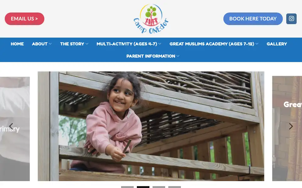 Screenshot of camponeder.com