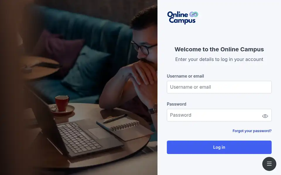 Screenshot of campus.online-learning-college.com