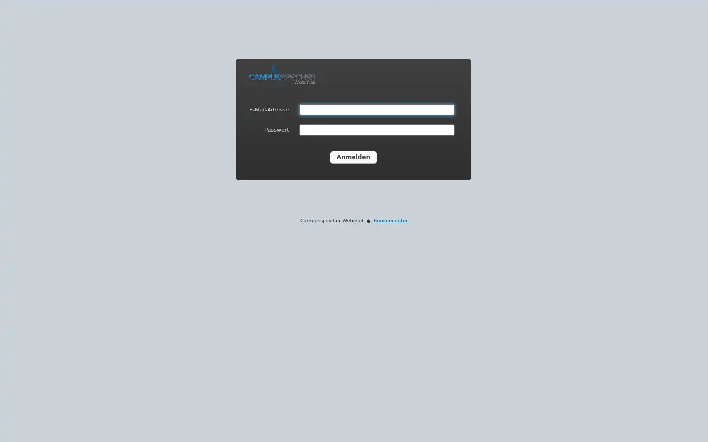 Screenshot of campusspeicher.de