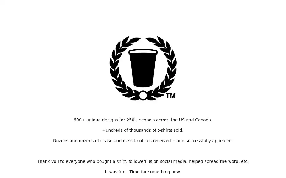 Screenshot of campusteez.com