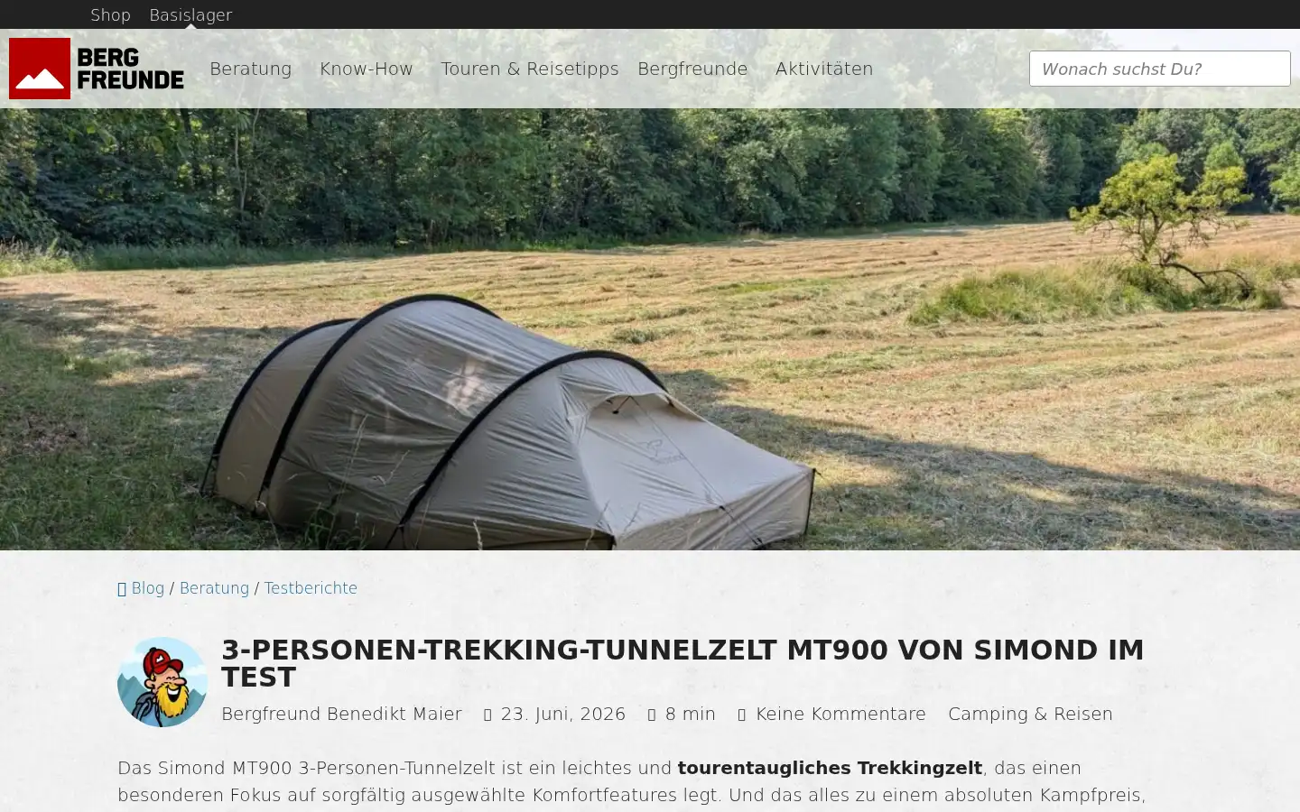 Screenshot of campz.de