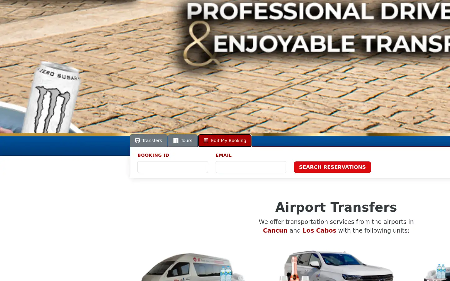 Screenshot of canadatransfers.com