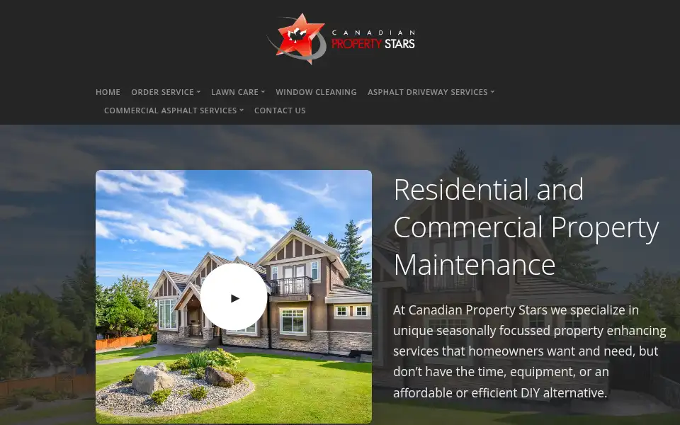 Screenshot of canadianpropertystars.com