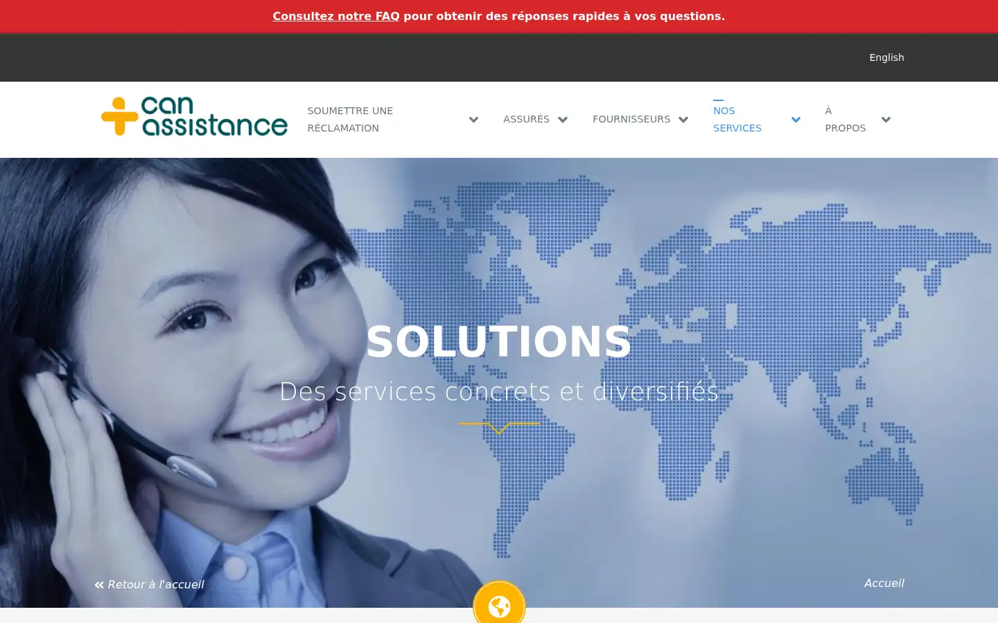 Screenshot of canassistance.com
