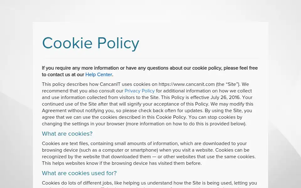 Screenshot of cancanit.com