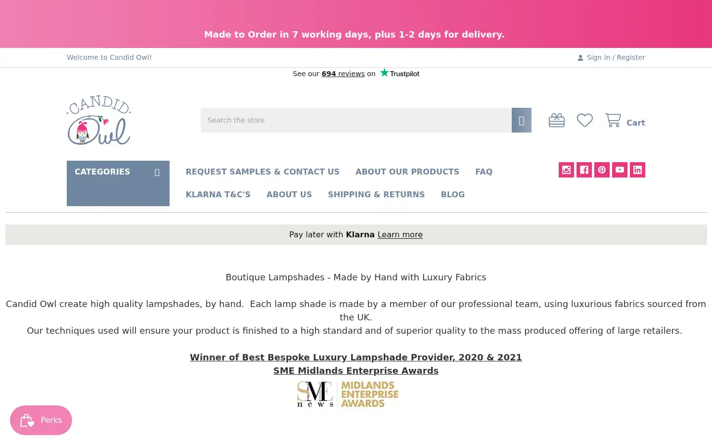 Screenshot of candidowl.com