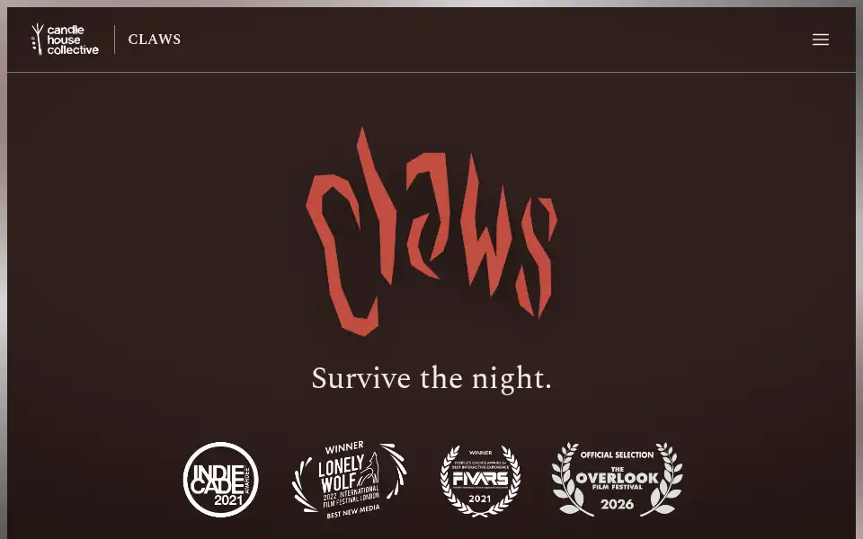 Screenshot of candlehousecollective.com