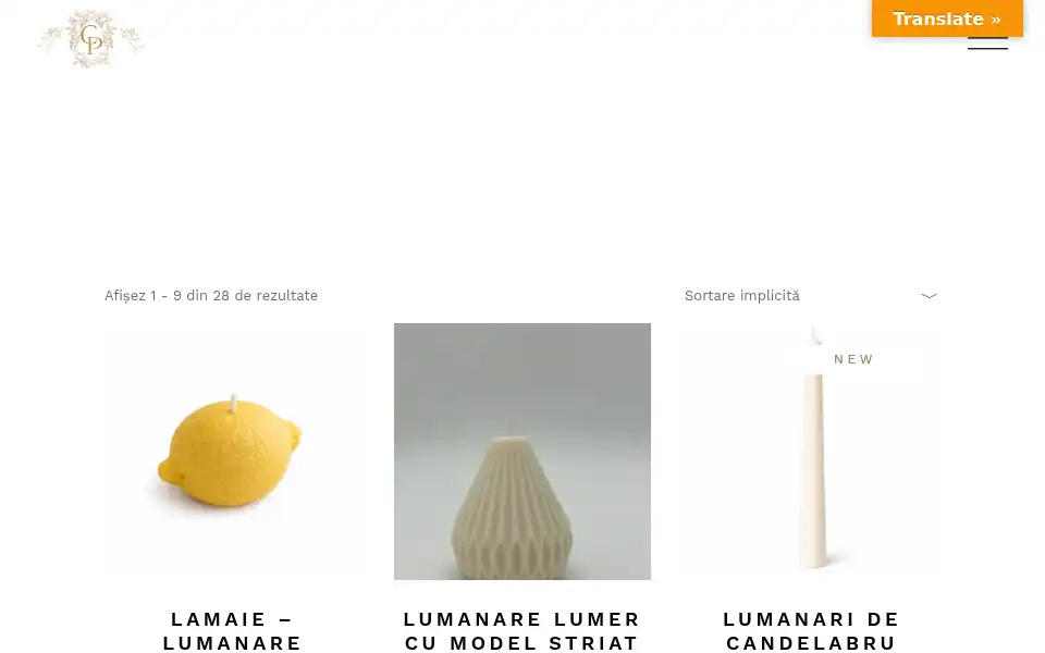 Screenshot of candleprime.com