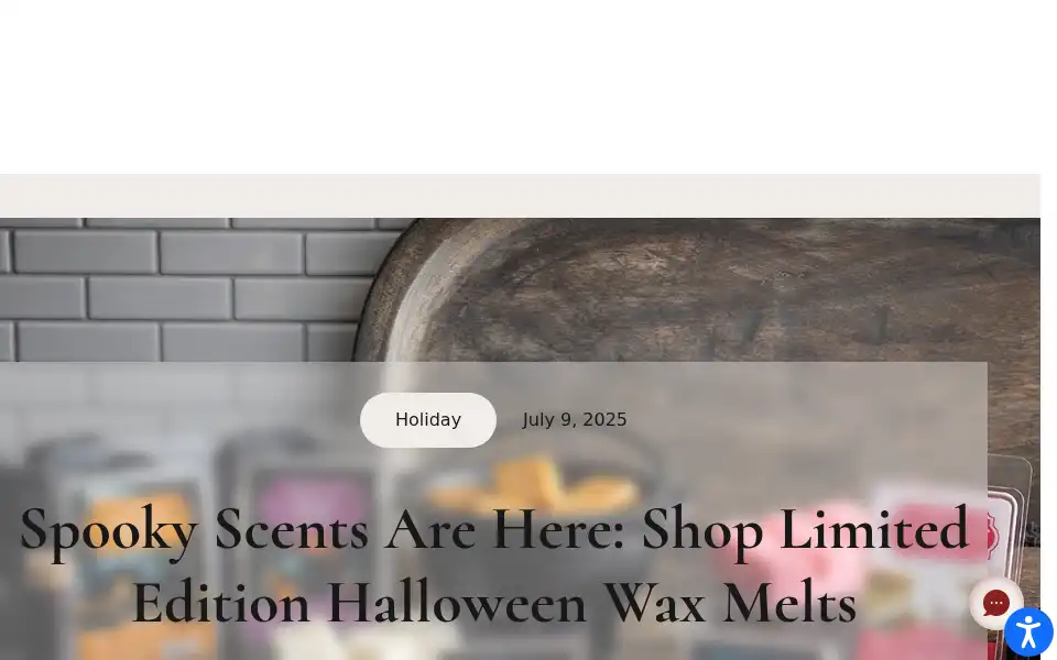 Screenshot of candlewarmers.com