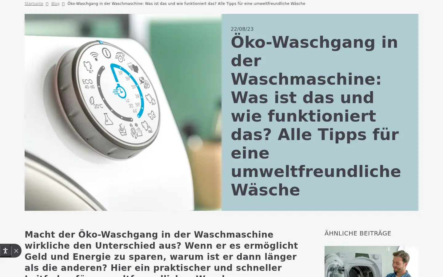 Screenshot of candy.de