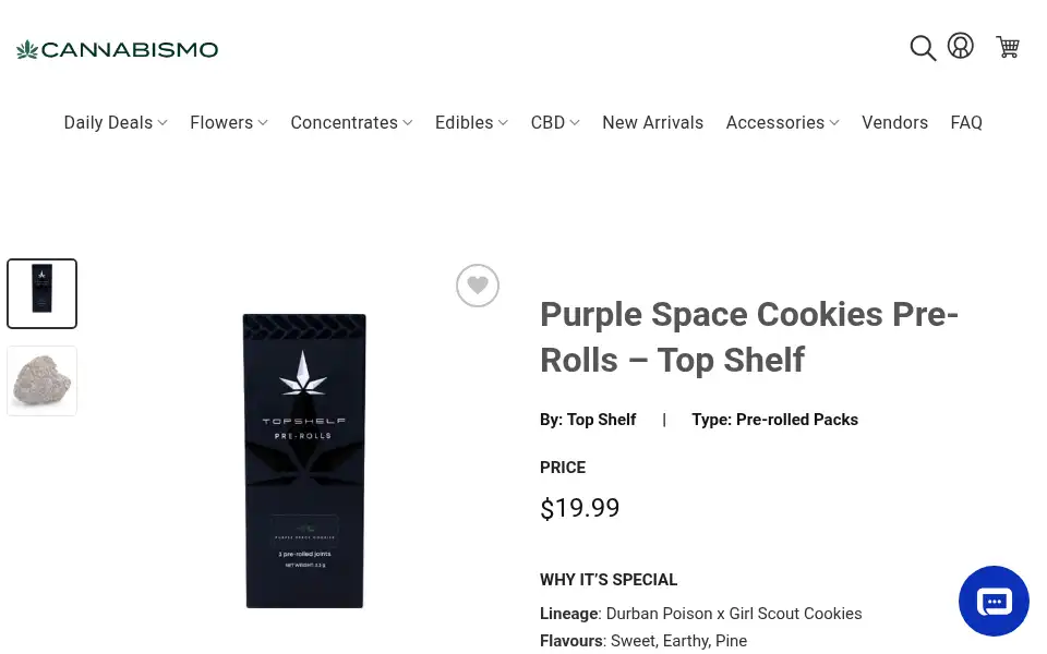 Screenshot of cannabismo.org