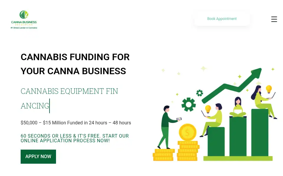 Screenshot of cannabusinessresources.com