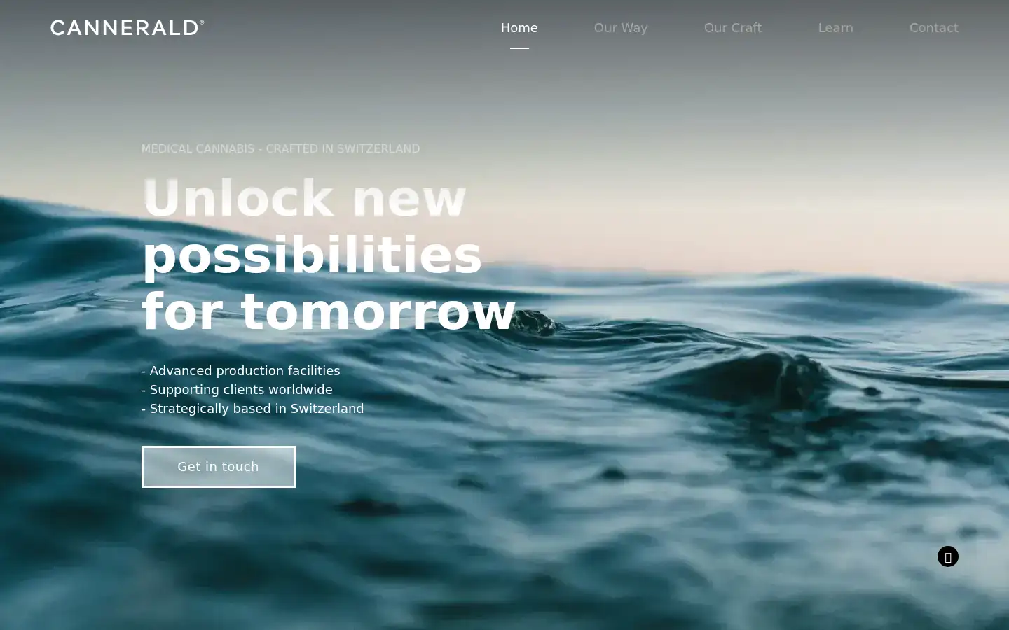 Screenshot of cannerald.com