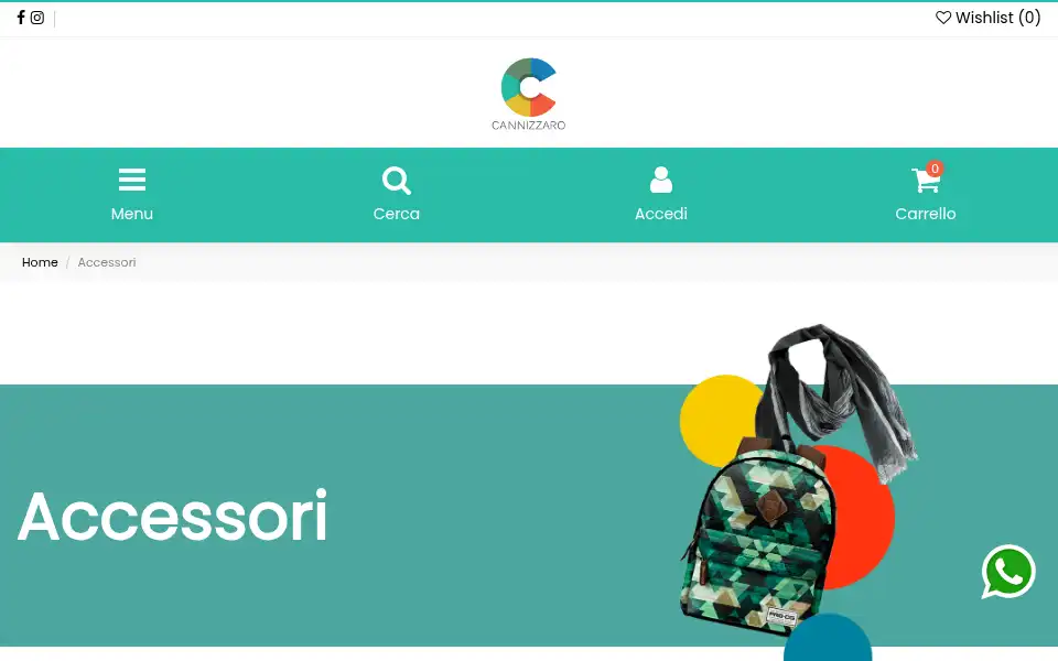 Screenshot of cannizzarosport.com