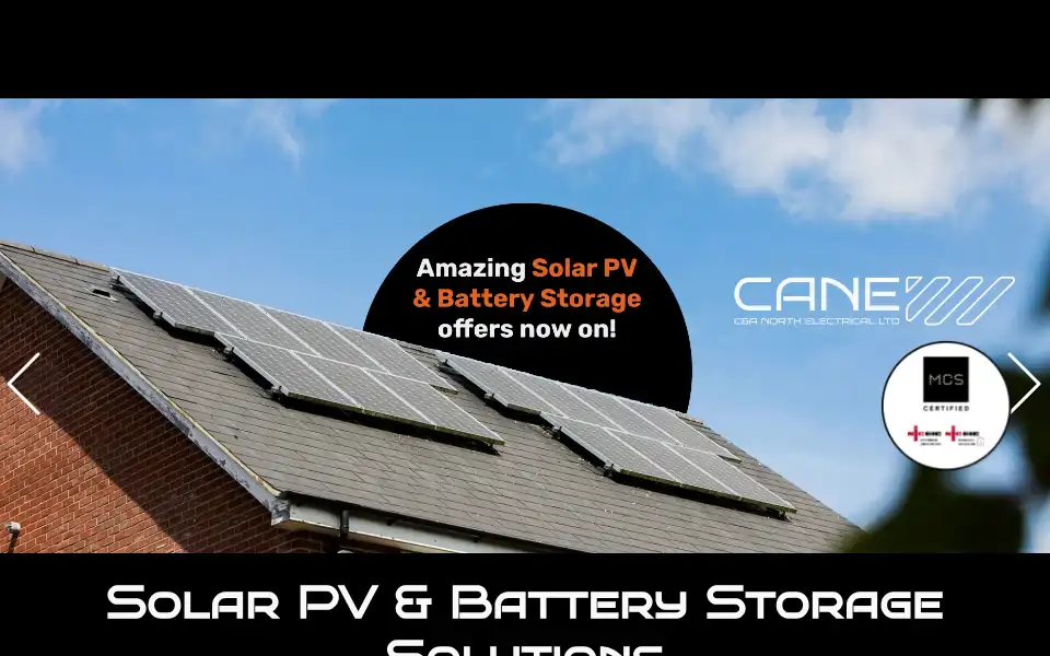 Screenshot of canorthelectricalltd.com